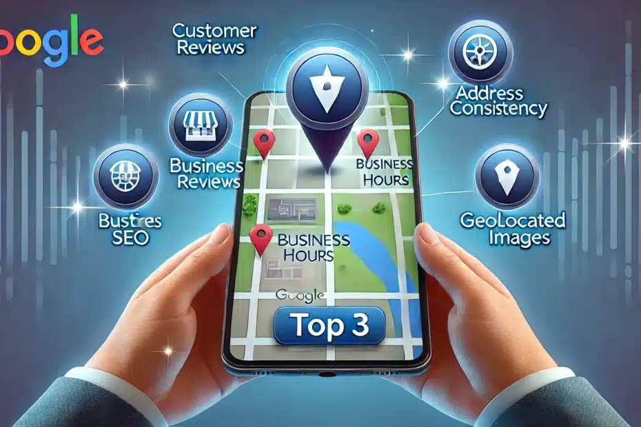 Google Business Profile 5 facteurs clés pour classer votre fiche Google dans le TOP 3 sur Maps